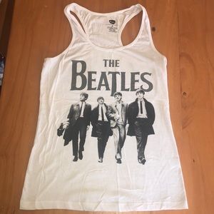 The Beatles racerback tank top.